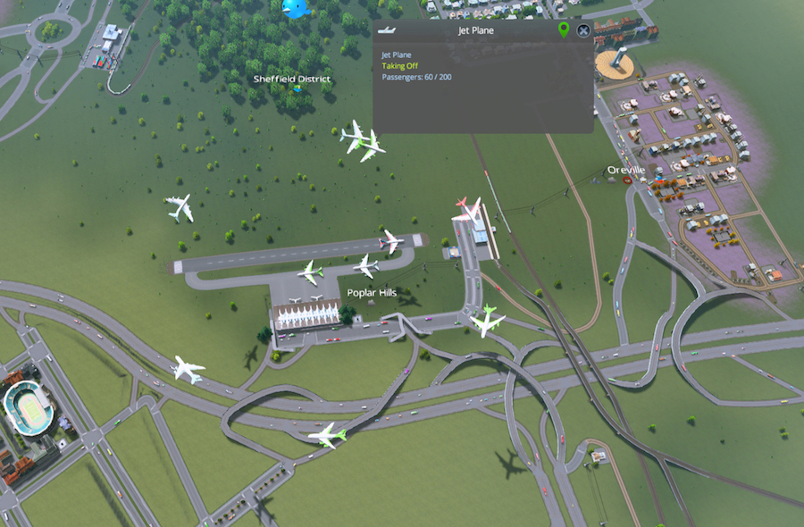 Screenshot Multiple Airplanes Endless Circle v2.jpg